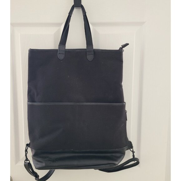 Beis Black Convertible Backpack Crossbody Travel Bag main image 5